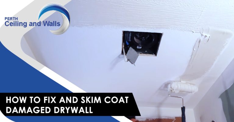 drywall skim coat intentionally leave blemishes