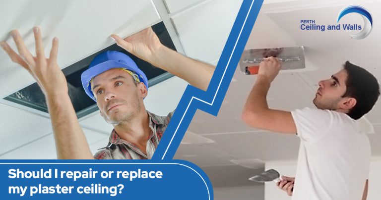 Repair or Replace Plaster Ceiling: Which One Should I Choose?