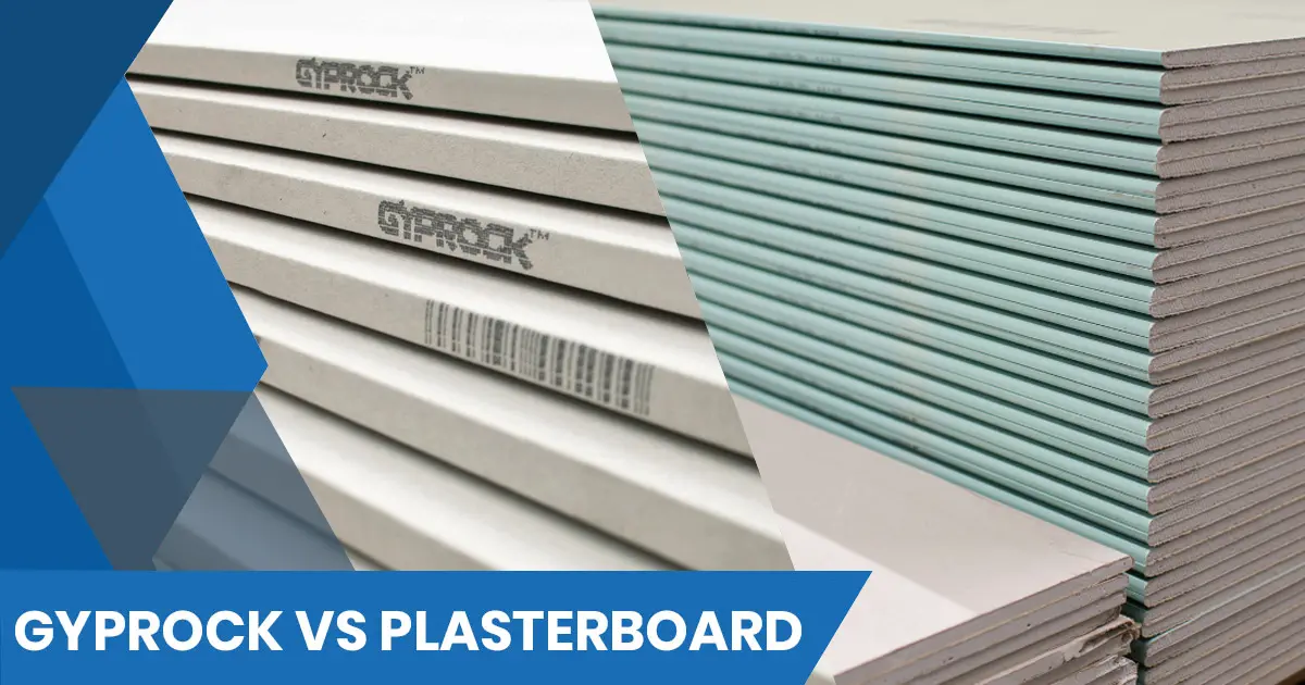 gyprock vs plasterboard