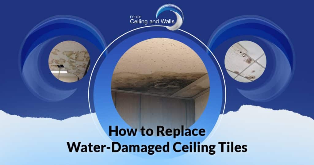 How to Replace Water-Damaged Ceiling Tiles